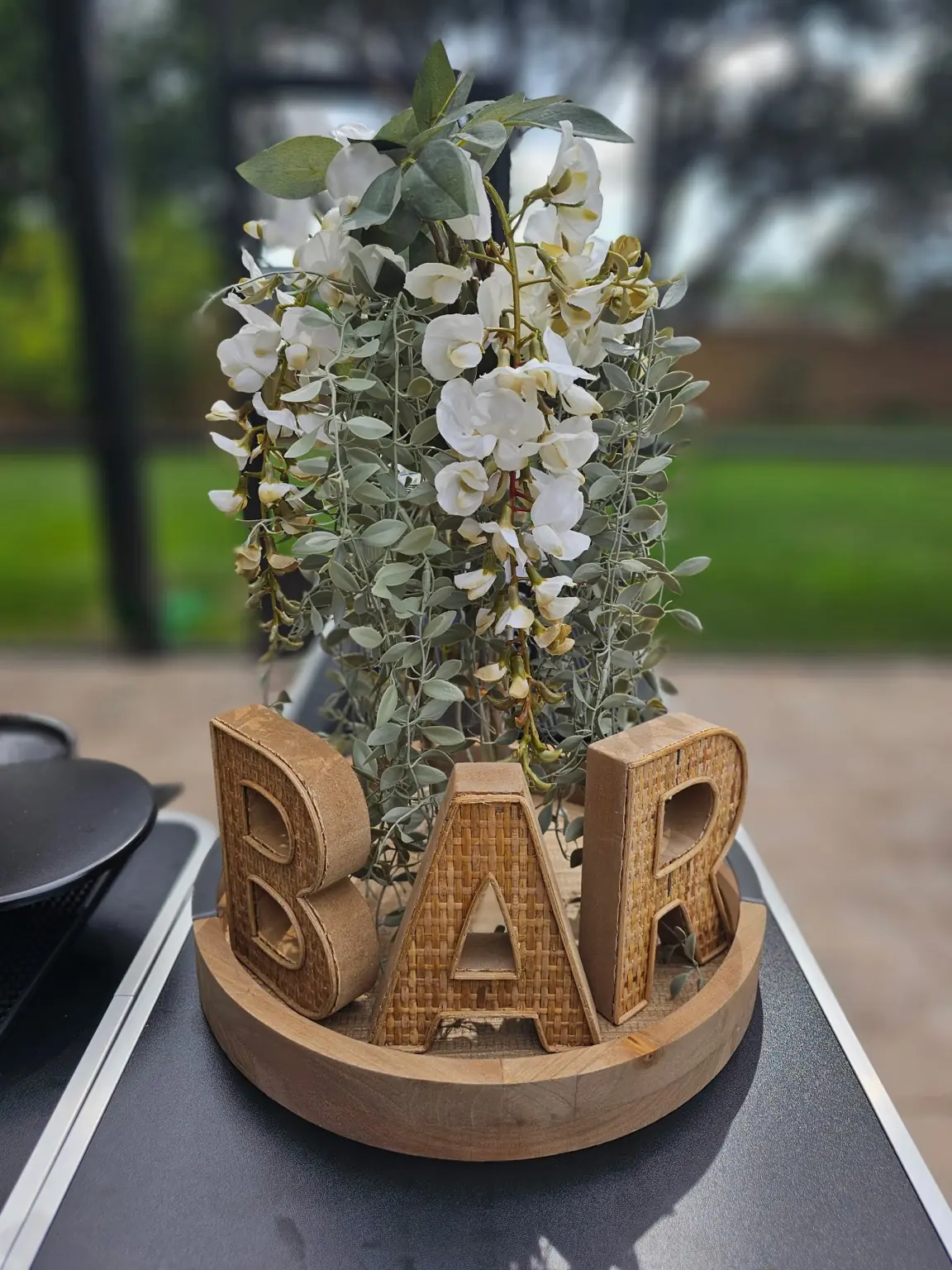 Mobile anniversaries bartending setup for party in Orlando
